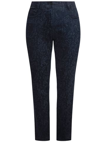 Ulla Popken Jeans in dark blue denim