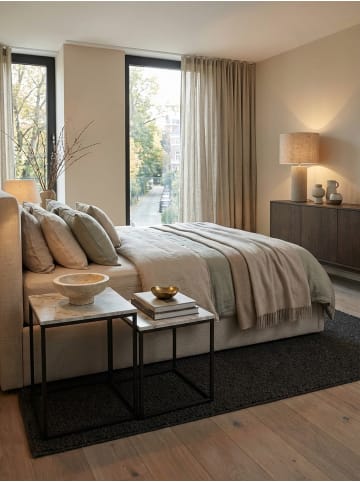 KADIMA DESIGN Beistelltisch 2er-Set | Marmor-Look Premium, Modern