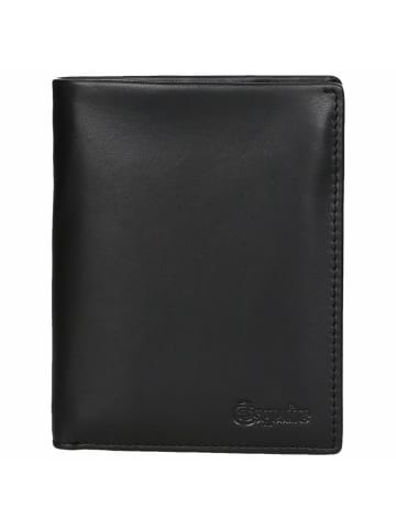 Esquire New Silk - Geldbörse 11cc 12 cm CARDSAFE in schwarz