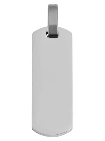 Adeliás Unisex Anhänger aus Edelstahl in silber