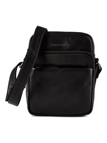 Greenburry Fiorentina Umhängetasche Leder 17 cm in black