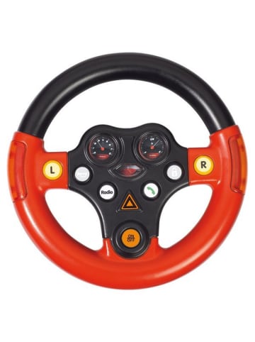 BIG Bobby Car Lenkrad Multi-Sound-Wheel in rot,schwarz