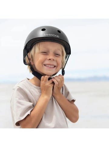 BANWOOD Fahrradhelm für Kinder 3-7 Jahre, Schwarz