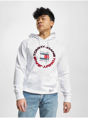 TOMMY JEANS Hoodie in white