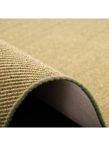 Snapstyle Sisal Natur Teppich Rund in Groen