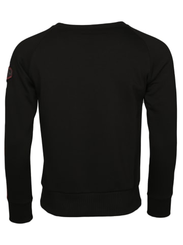 TOP GUN Sweatshirt Streak TG20191013 in schwarz