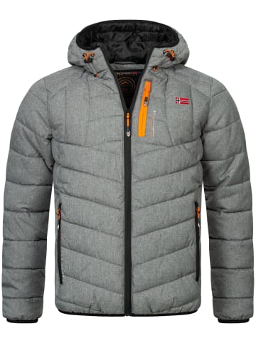 Geo Norway Winterjacke in Grau