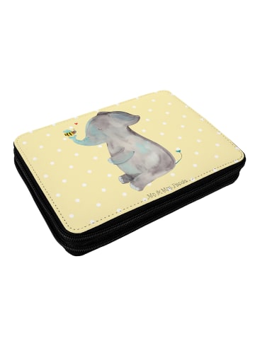 Mr. & Mrs. Panda Schulmäppchen Elefant Biene ohne Spruch in Gelb Pastell