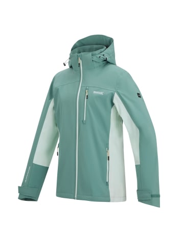 Regatta Wanderjacke Bosfield mit Kapuze und Wasserdicht in Grün