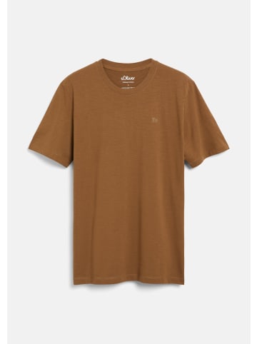 s.Oliver T-Shirt in 8919_dunkelbraun