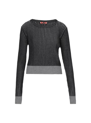 myMo ROCKS Women Sweater in black grey