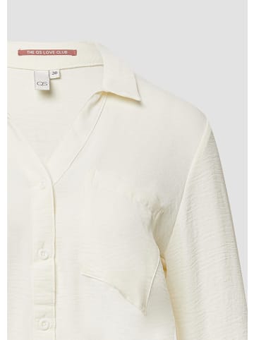 QS Bluse in 0200_creme
