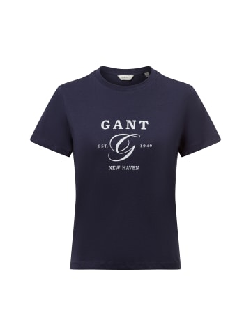 Gant T-Shirt in marine