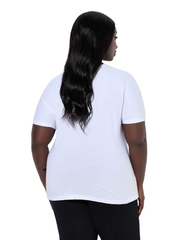 Ulla Popken Pyjama-Shirt in rosa