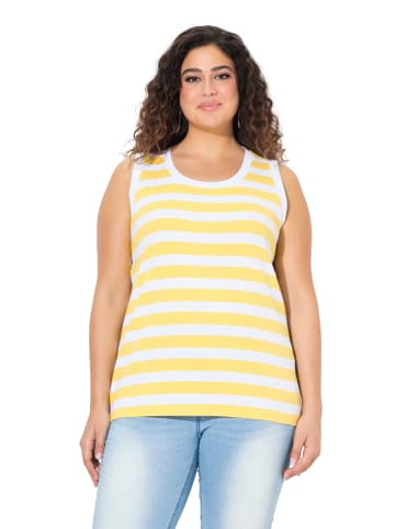 Ulla Popken Strick-Top in sonnengelb