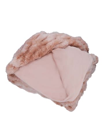 GMD Living Edle Wohndecke LUXURY in Farbe Pink (rosa)