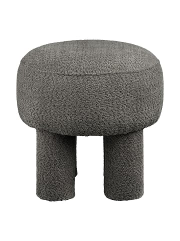 ebuy24 Pouf Frida Anthrazitgrau 43 x 43 cm