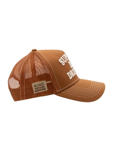 King Kerosin King Kerosin Trucker Cap Support Day Drinking in braun