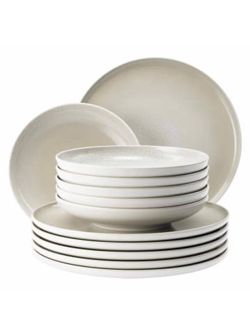 Seltmann Weiden 12er Set Tafelservice Sento Home in Aura cream