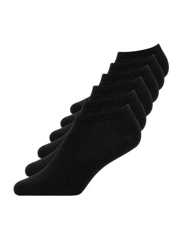 SNOCKS Sneakersocken für Kinder 6 Paar in Schwarz