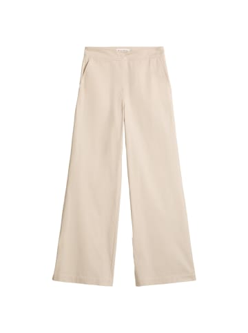 Marc O'Polo Straight Leg Pants in Linen Beige