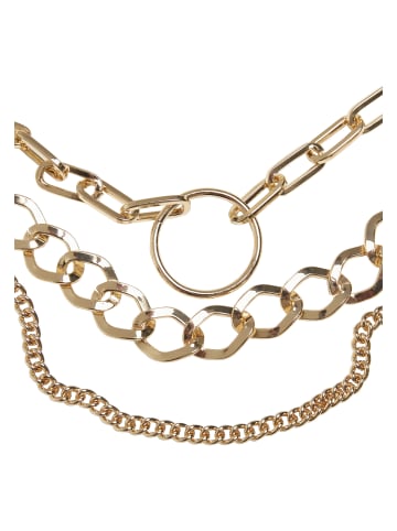 Urban Classics Necklaces in gold