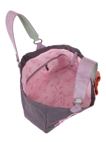 Fritzi aus Preußen Henkeltasche Izzy Medium Limited Head Flocked in Lilia
