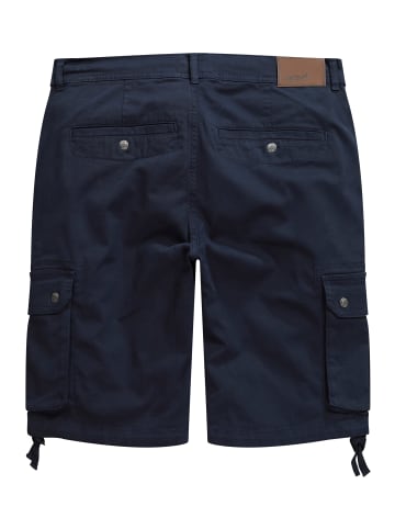 Men Plus Bermuda in navy blau