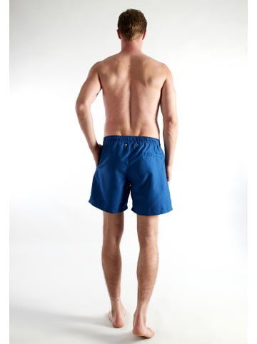 Bugatti Badeshorts Amalfi in blau-mittel-uni