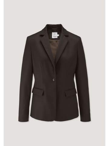 Hessnatur Wollblazer in kakao braun