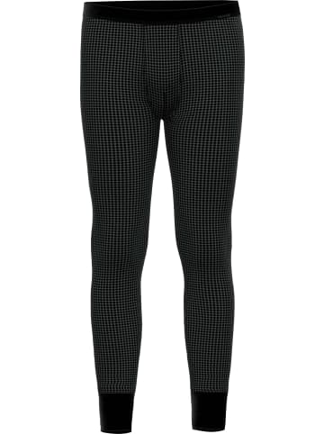 Ammann Feinripp Bio Unterhose, lang in schwarz