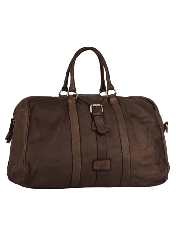 Forty degrees Reisetasche echt Leder in braun