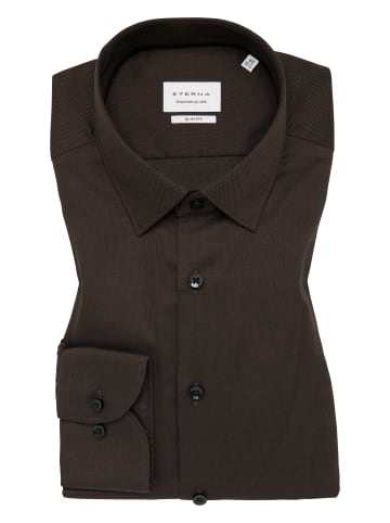 Eterna Hemd SLIM FIT in braun