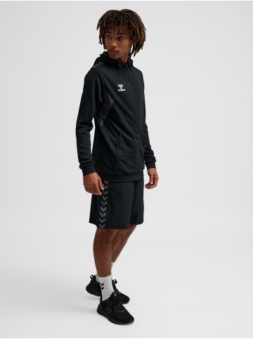 Hummel Reißverschluss Kapuzenpullover Hmlauthentic Herren in BLACK