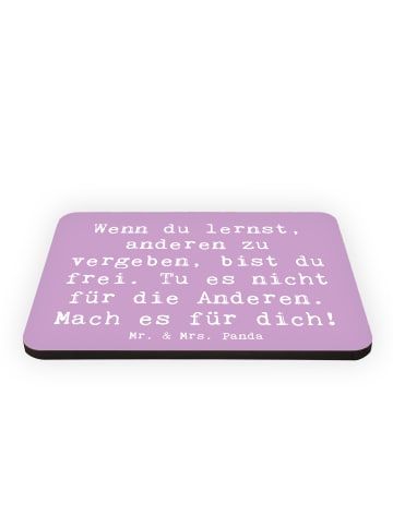 Mr. & Mrs. Panda Kühlschrankmagnet Spruch Vergebung Freiheit mit... in Lavendeltraum