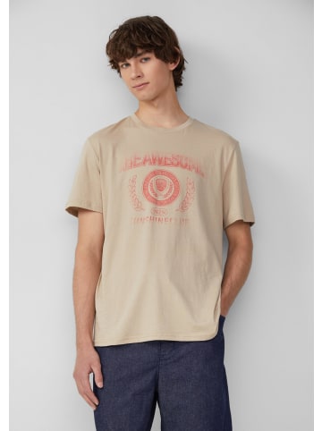 QS T-Shirt in 80D1_helles beige