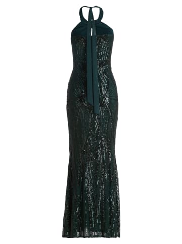 Vera Mont Abendkleid im Glitzer-Look in Dusty Slate