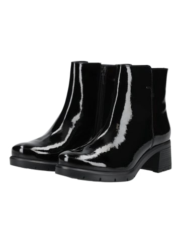 ara Stiefelette Schwarz Lack