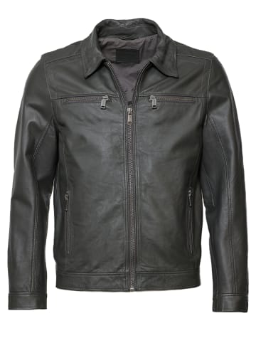 Mustang Lederjacke 31021630 in anthrazit