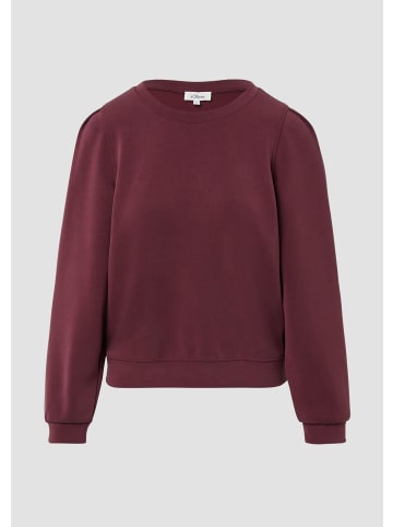 s.Oliver Sweatshirt in 3902_bordeaux