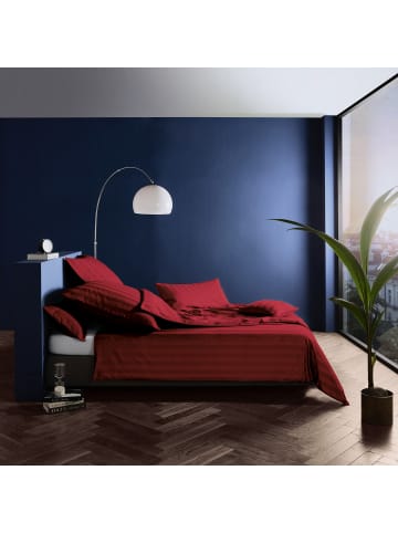 Erwin Müller Mako-Damast Kuschelkissenbezug Fürth in weinrot