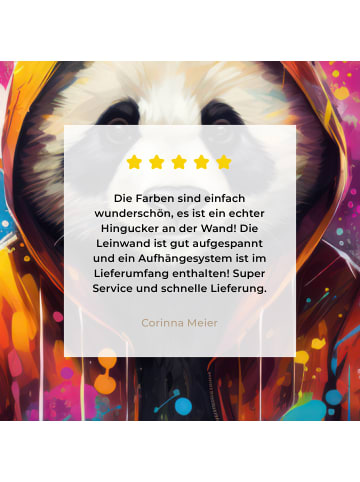 MuchoWow Leinwand bilder Panda (BxH)