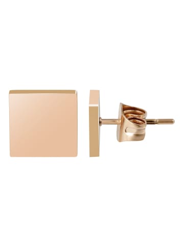 Adeliás Unisex Ohrringe – Ohrstecker aus Edelstahl in gold