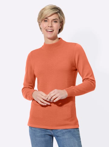 WITT WEIDEN Stehkragenpullover in papaya