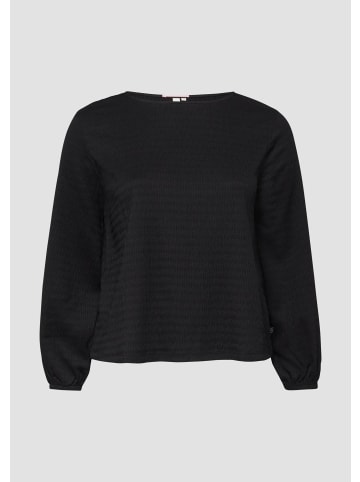 QS T-Shirt in 9999_schwarz