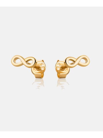 Diamant L'éternel Ohrringe aus 375 Gelbgold
