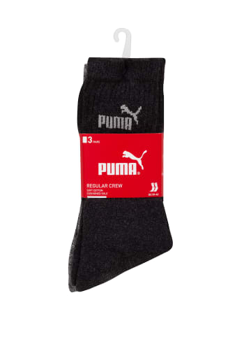Puma Socken CREW SOCK 6P in 207 anthracite / grey