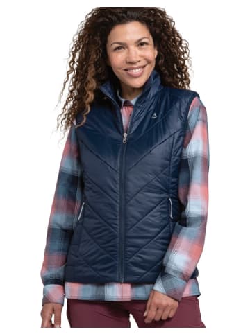 Schöffel Daunen- / Thermoweste "Ins Vest Style Yew WMS" in navy blazer