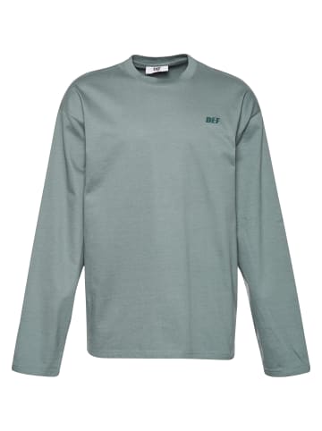 DEF DEF Herren DEF Everyday Longsleeve in green