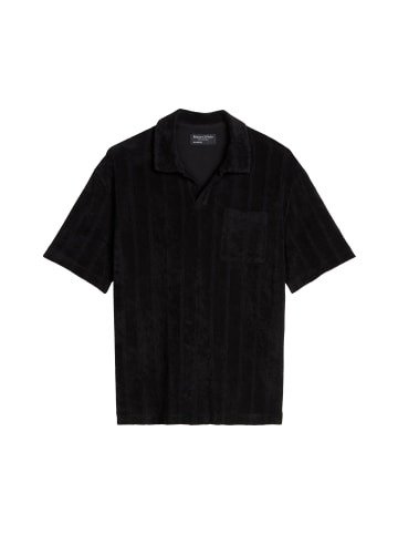 Marc O'Polo DfC Poloshirt loose in Schwarz